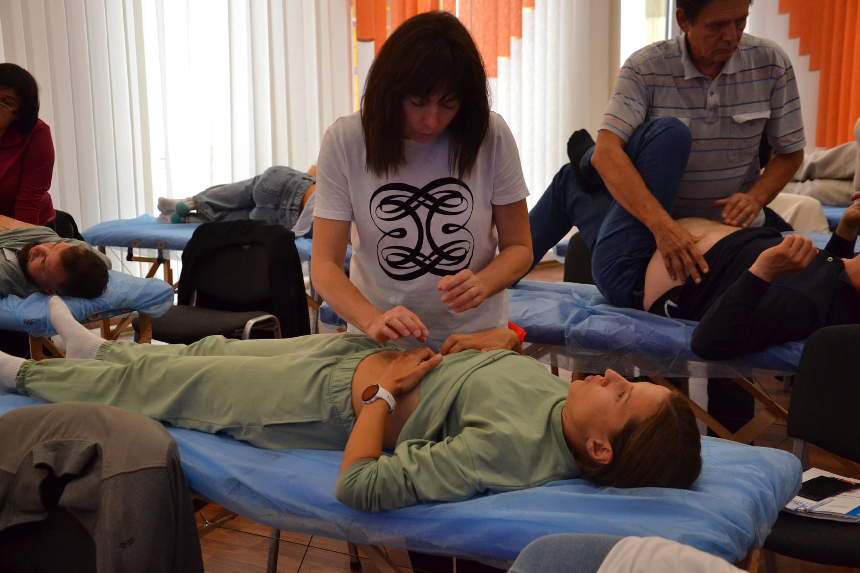Анатомія та Пальпація внутрішніх органів та їх взаємозв’язок з локомоторною системою. Семінар для остеопатів Школа «Реабілітолог» 3757